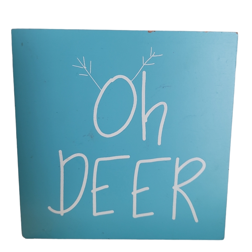 Macbeth Collections Oh Deer Sign